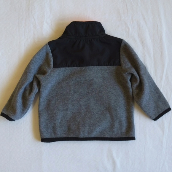 carter's sporty fleece zip-up jacket 12 months baby boy - Picture 7 of 7